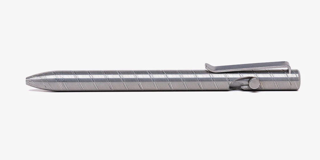 Full Damasteel Bolt Action Pen