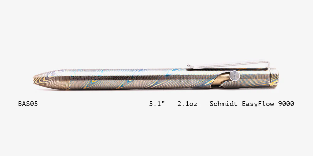 Full Mokume Gane Bolt Action Pens - Image 12