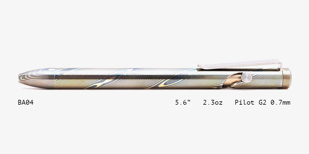 Full Mokume Gane Bolt Action Pens - Image 4