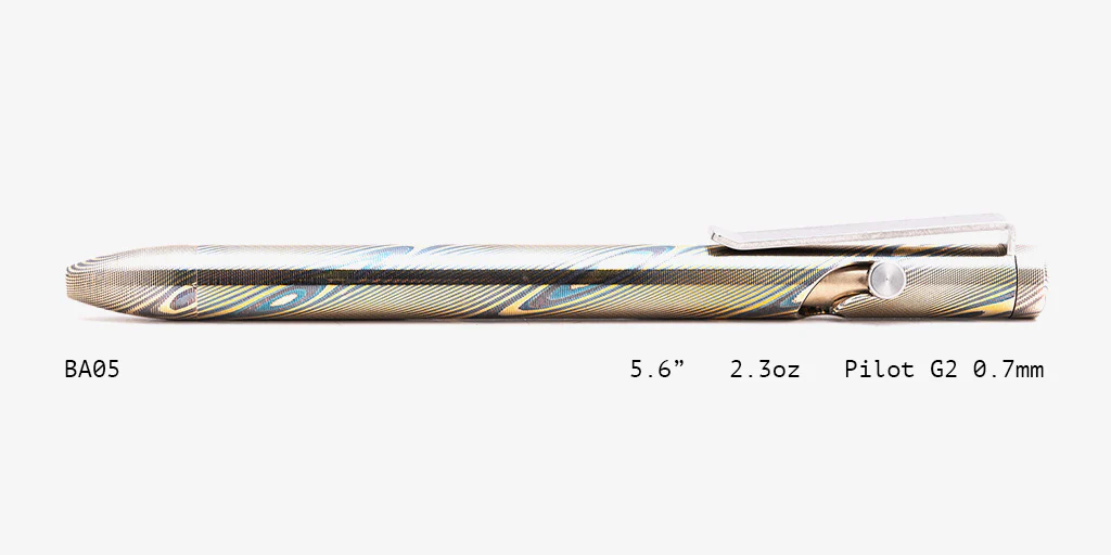 Full Mokume Gane Bolt Action Pens - Image 5