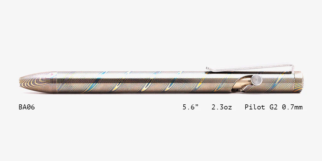 Full Mokume Gane Bolt Action Pens - Image 6