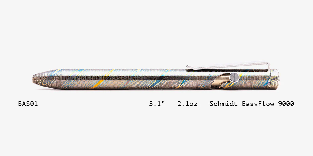 Full Mokume Gane Bolt Action Pens - Image 8