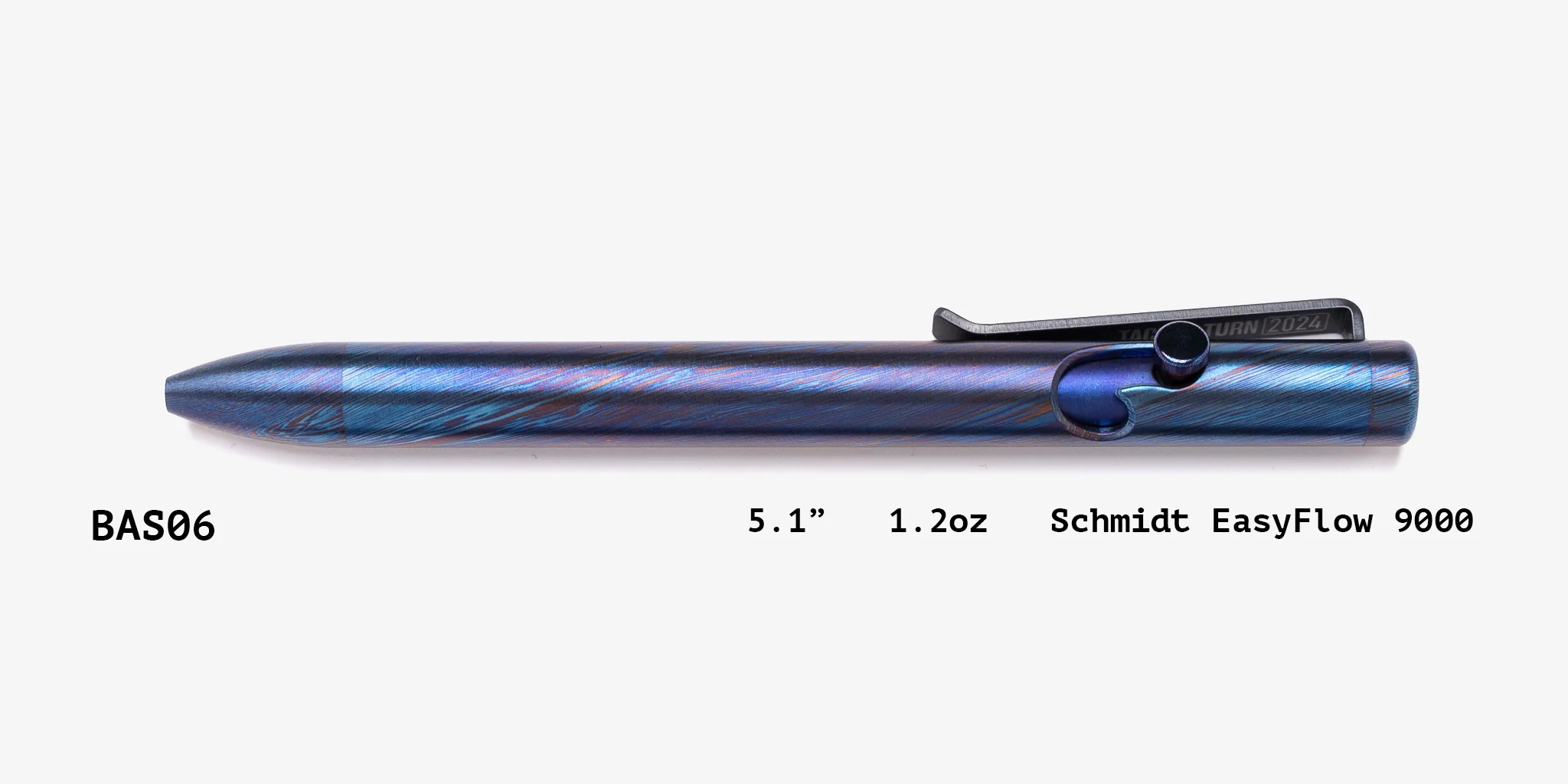 Full Titanium Damascus Bolt Action Pens - Image 28