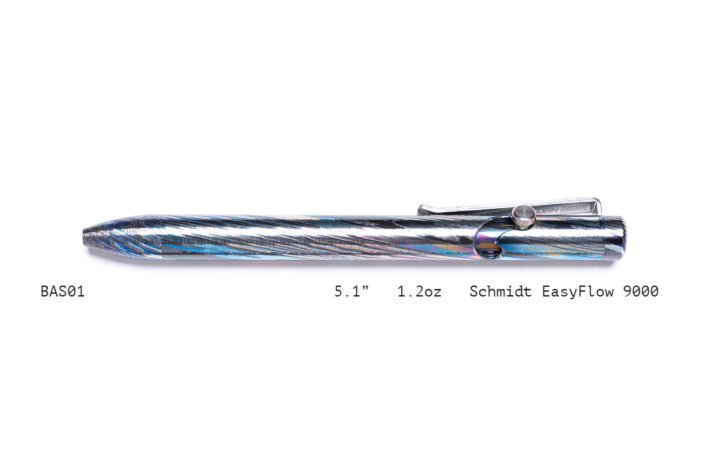Full Zirconium Damascus Bolt Action Pens - Image 11
