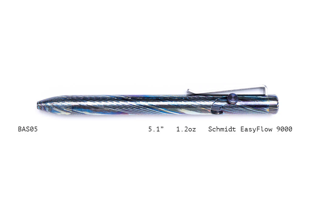 Full Zirconium Damascus Bolt Action Pens - Image 15