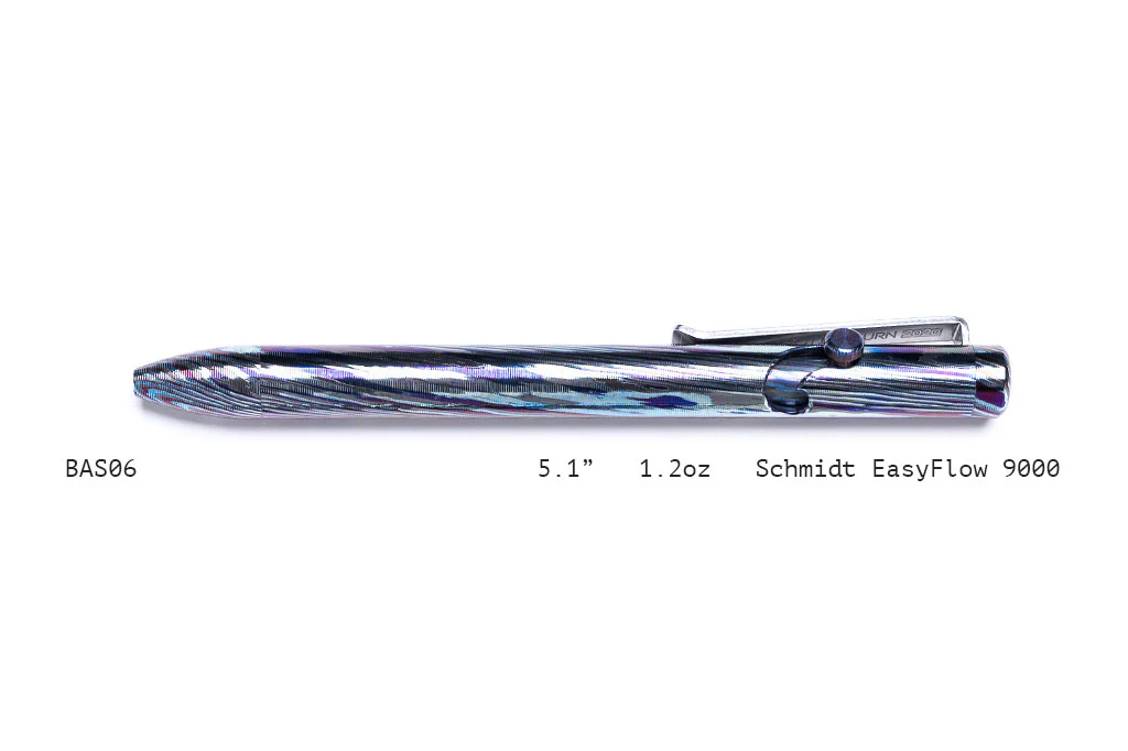 Full Zirconium Damascus Bolt Action Pens - Image 16