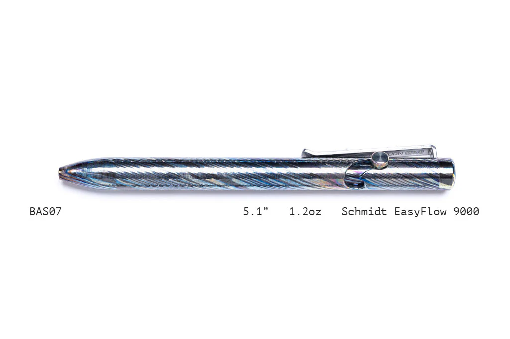 Full Zirconium Damascus Bolt Action Pens - Image 17