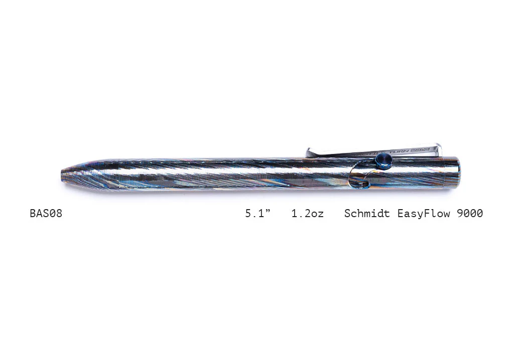 Full Zirconium Damascus Bolt Action Pens - Image 18