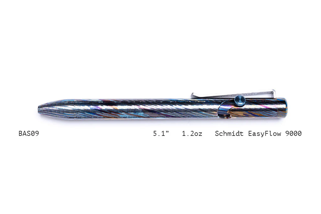 Full Zirconium Damascus Bolt Action Pens - Image 19