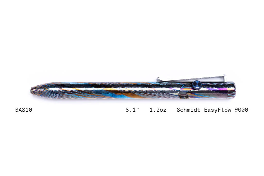 Full Zirconium Damascus Bolt Action Pens - Image 20