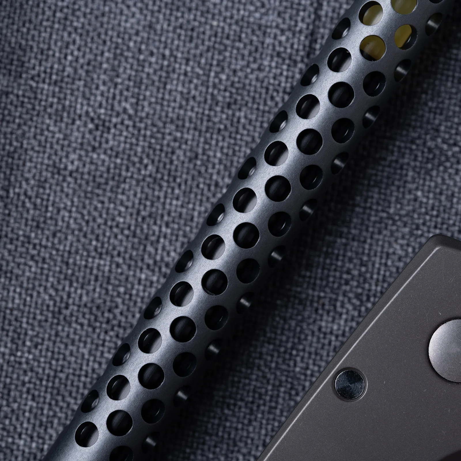 Skeletonized Aluminum Bolt Action Pen - Image 2