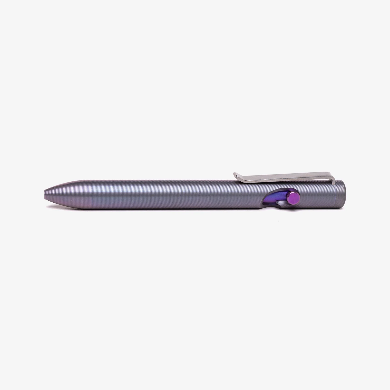 Thick Titanium Dual Tone Bolt Action Pen - Image 2