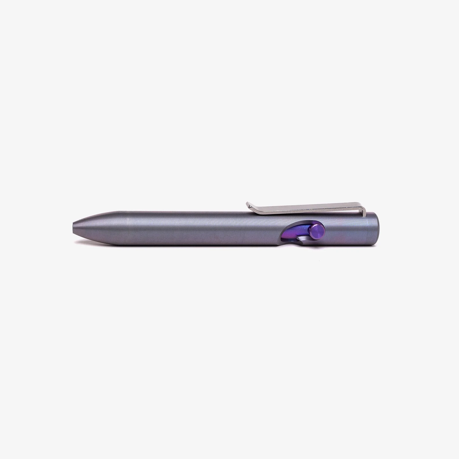 Thick Titanium Dual Tone Bolt Action Pen - Image 3