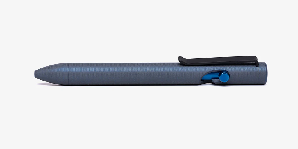 Thick Titanium X-Tone Bolt Action Pen - Image 2