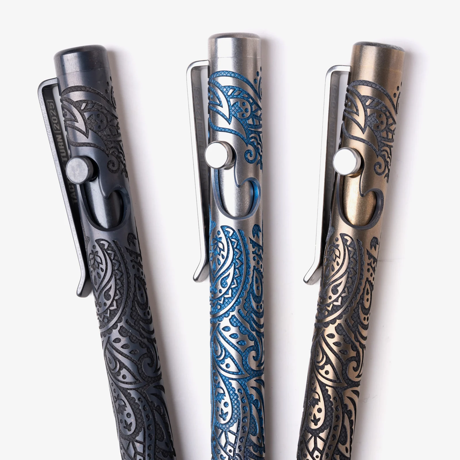 Ti2 Design x Tactile Turn Paisley Bolt Action Pen - Image 5