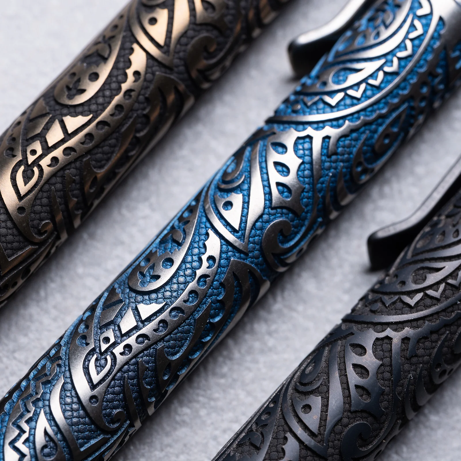 Ti2 Design x Tactile Turn Paisley Bolt Action Pen - Image 8