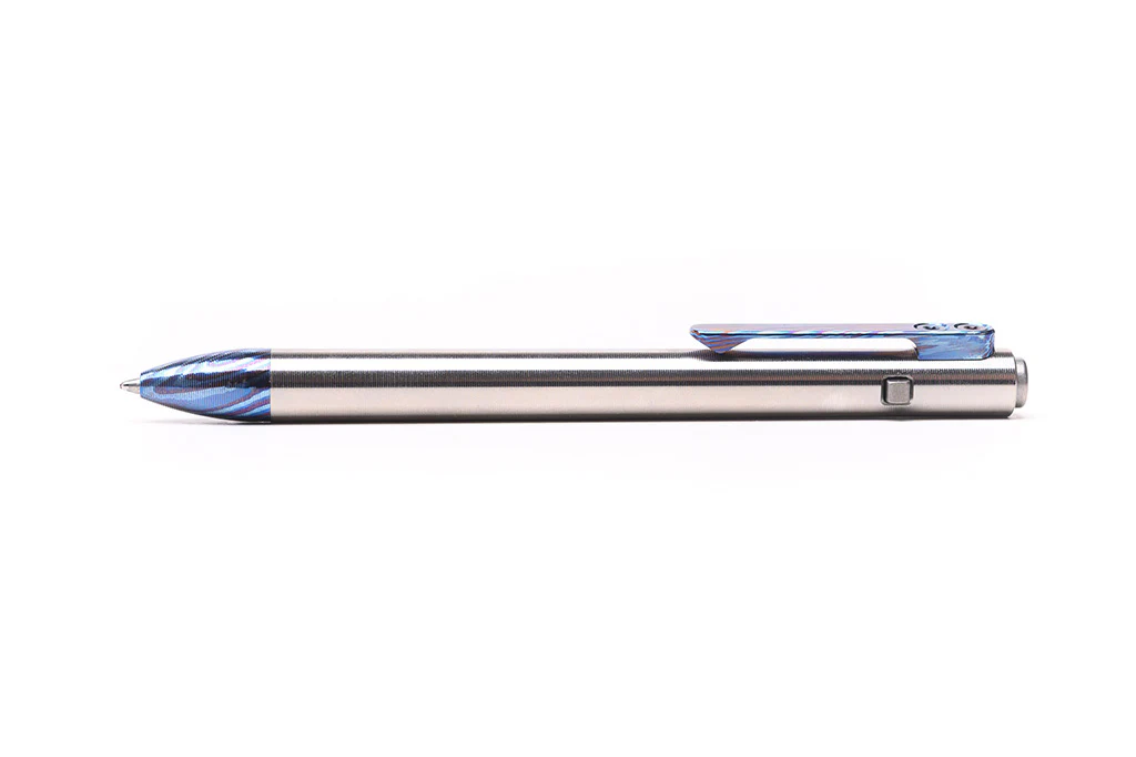 Titanium Damascus Side Click Pens - Image 5