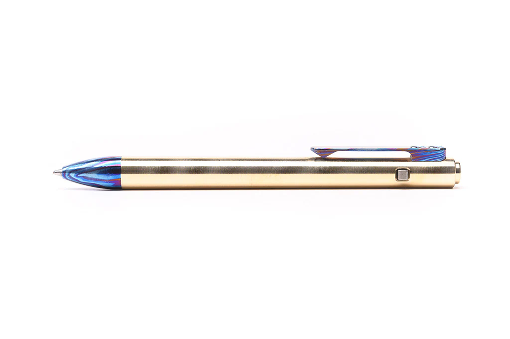 Titanium Damascus Side Click Pens - Image 7
